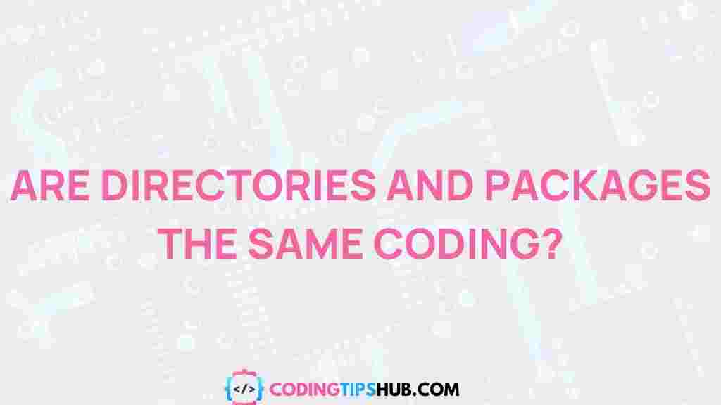 directories-packages-coding