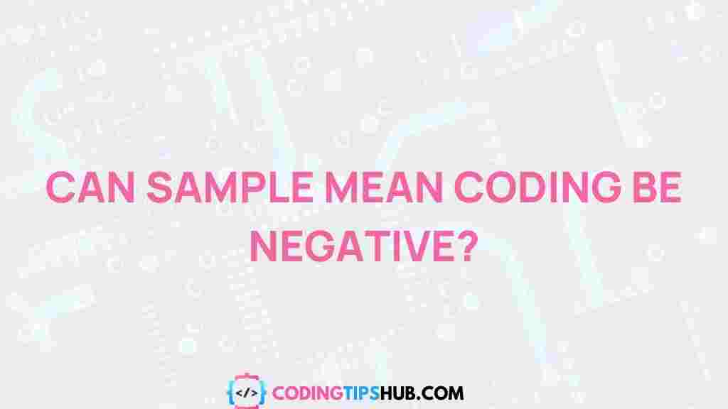 negative-sample-mean-coding
