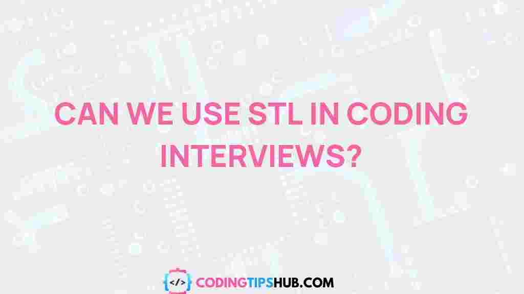 stl-coding-interviews