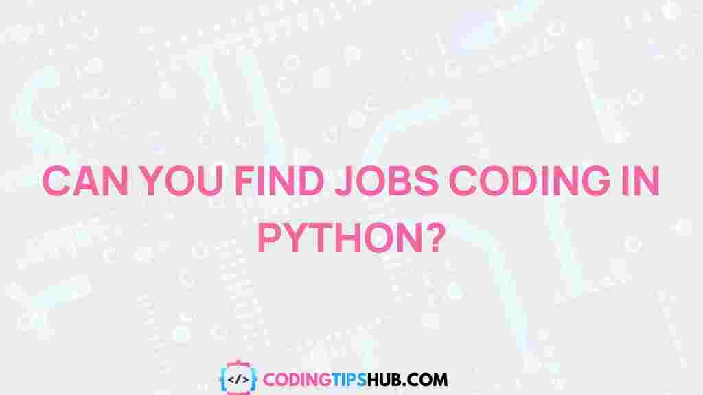 python-coding-jobs