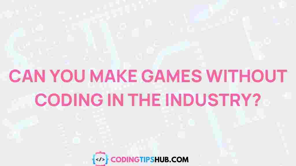 game-development-without-coding