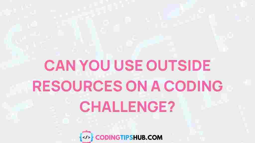 outside-resources-coding-challenges