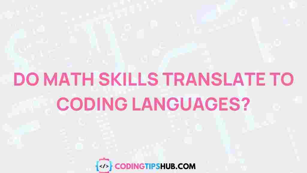 math-skills-coding-languages