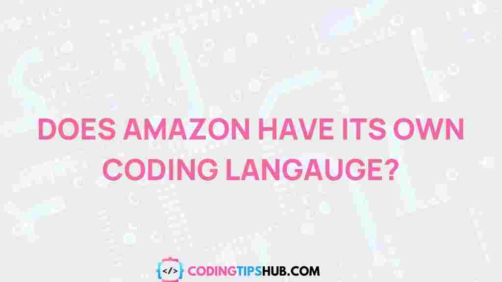 amazon-secret-coding-language