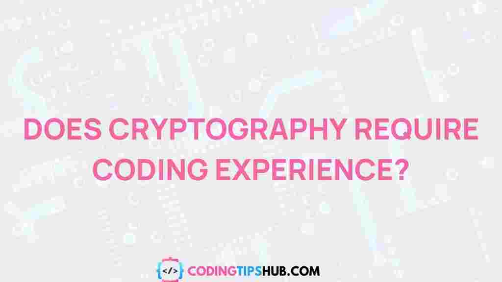 cryptography-without-coding