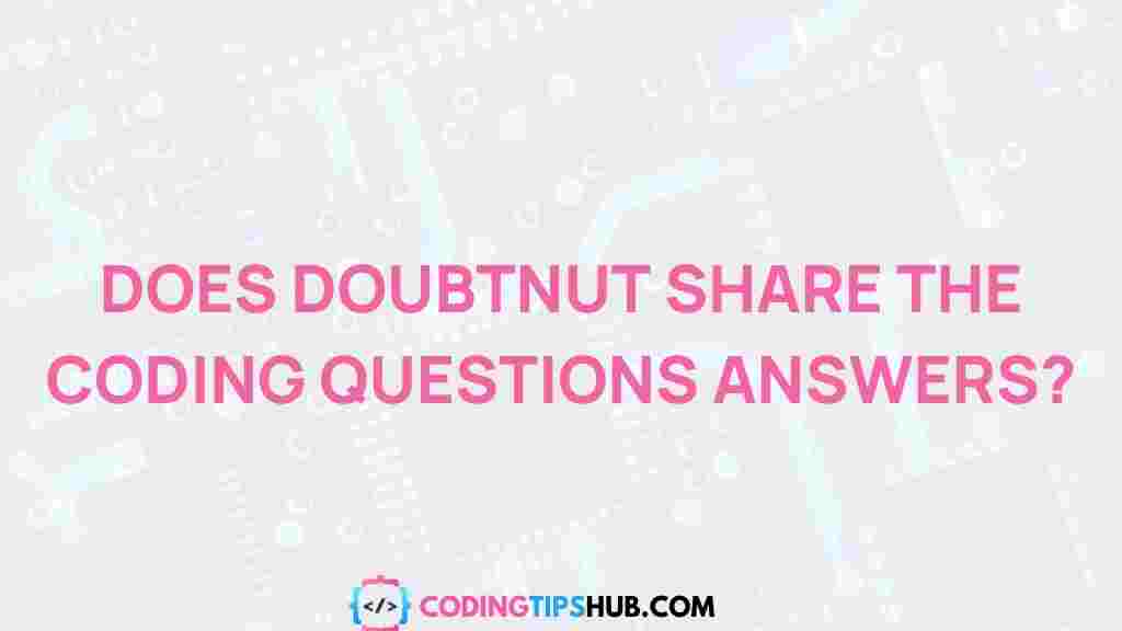 doubtnut-coding-question-answers