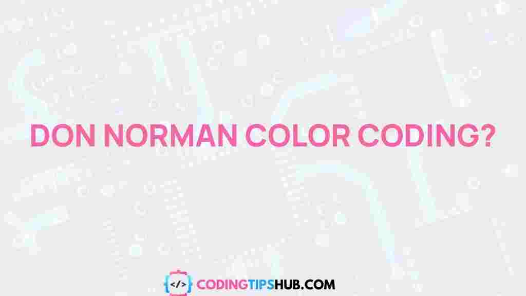 don-norman-color-coding