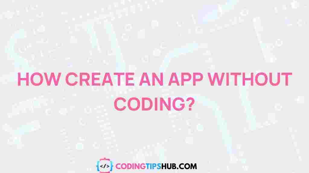 build-app-no-code