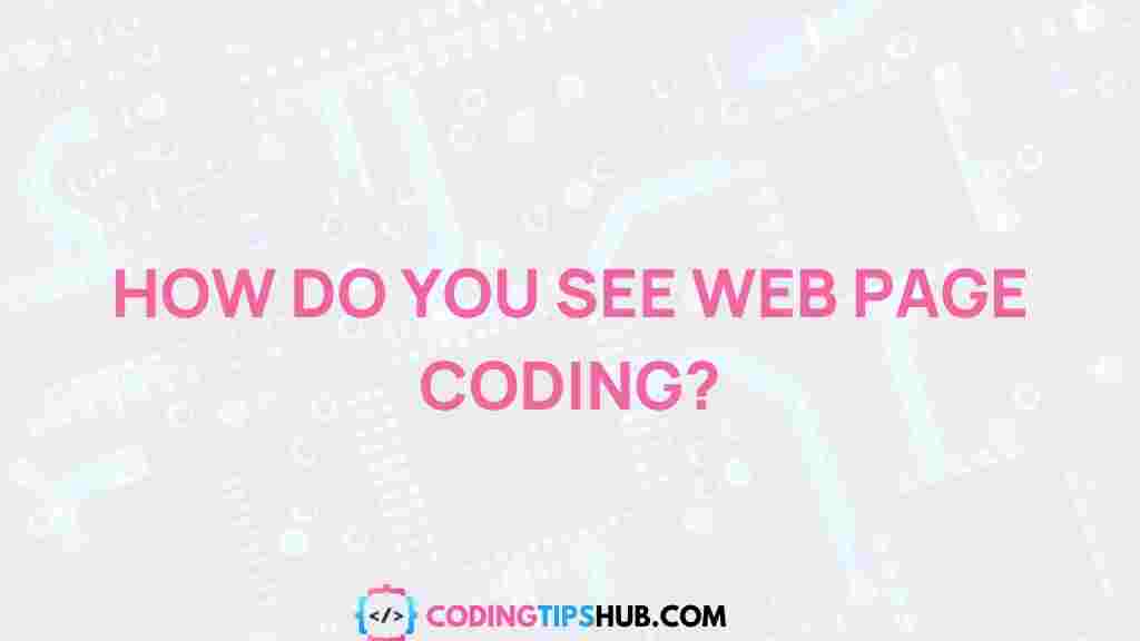 web-page-coding-insights