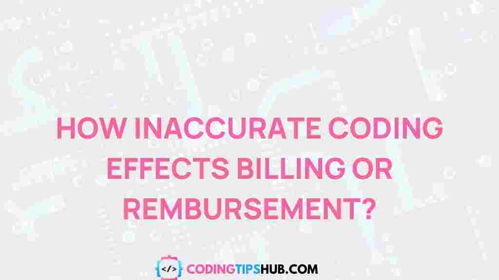 impact-of-inaccurate-coding-on-billing-reimbursement