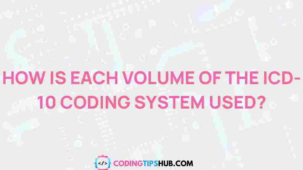 icd-10-coding-system-usage