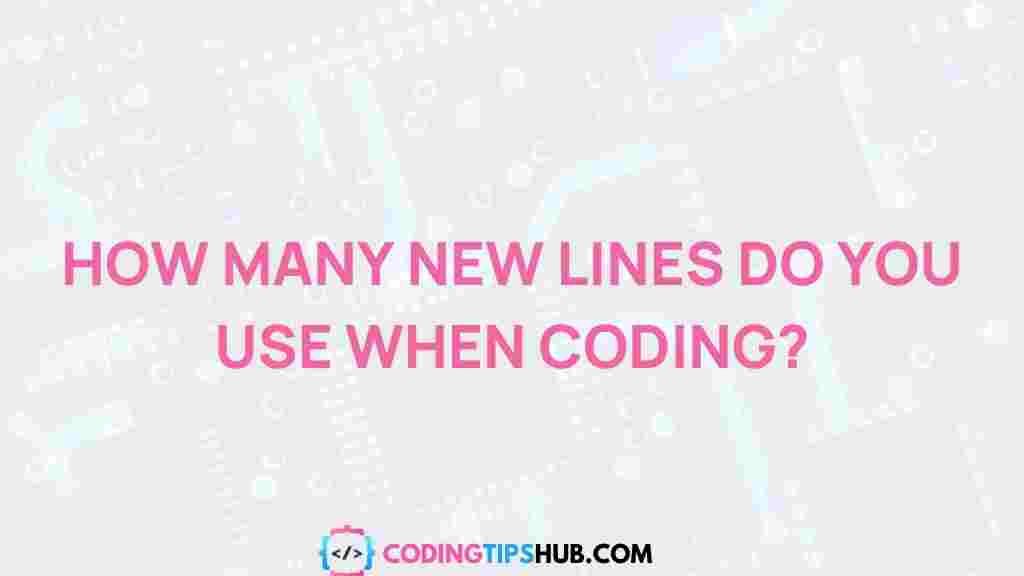 new-line-usage-coding