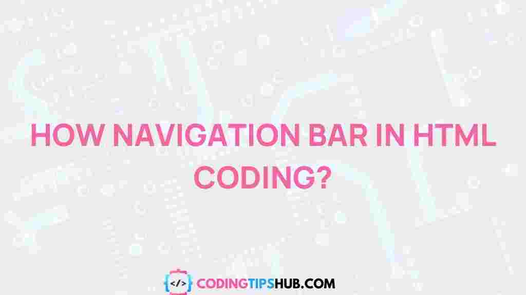 html-navigation-bars