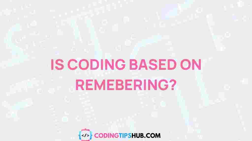 coding-memory-techniques