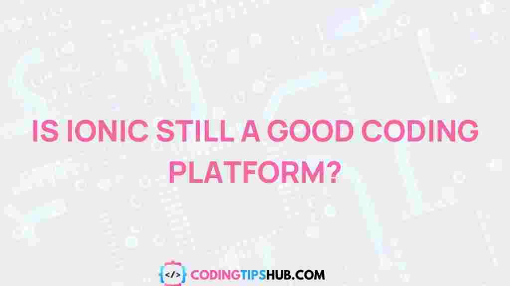 ionic-coding-platform