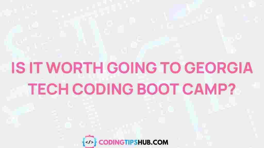 georgia-tech-coding-boot-camp-review