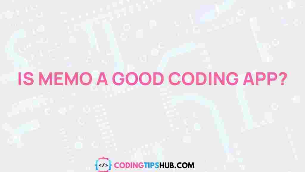 memo-coding-app-review