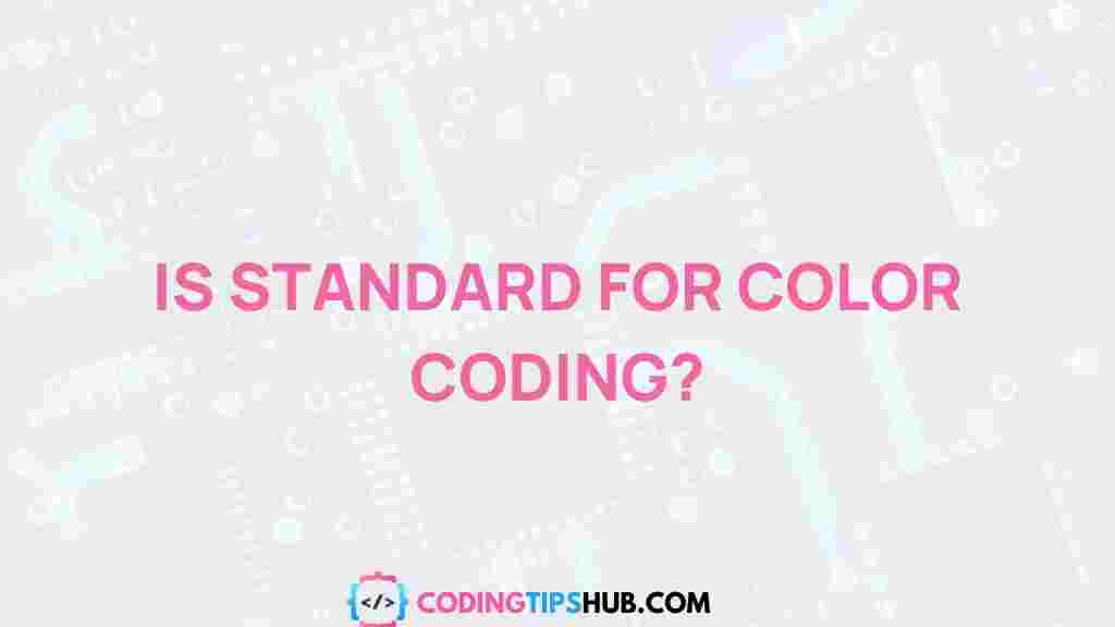 standard-color-coding-practices