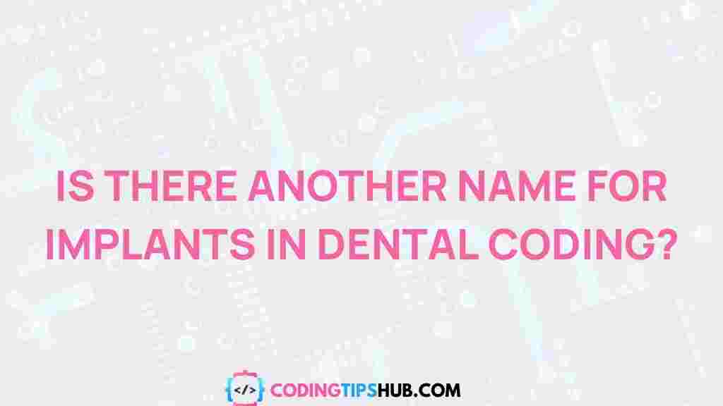 dental-implant-coding
