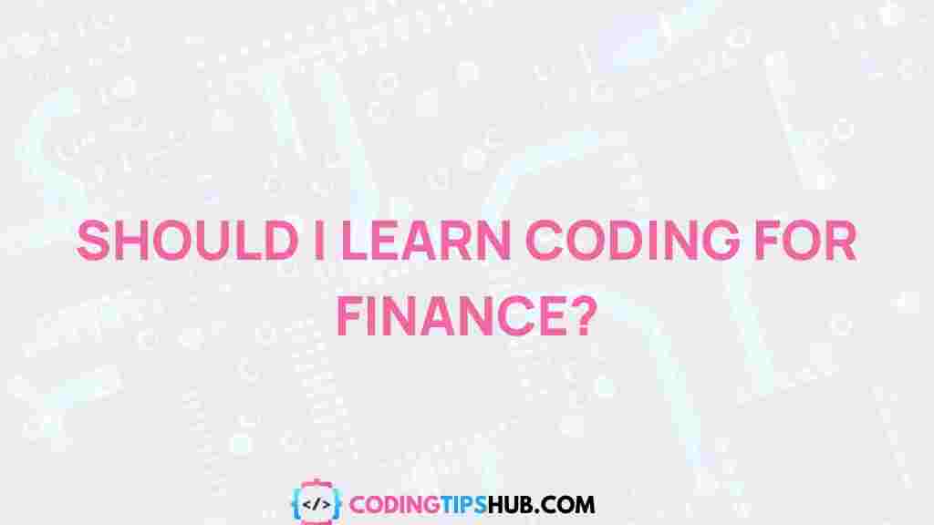 coding-finance-impact