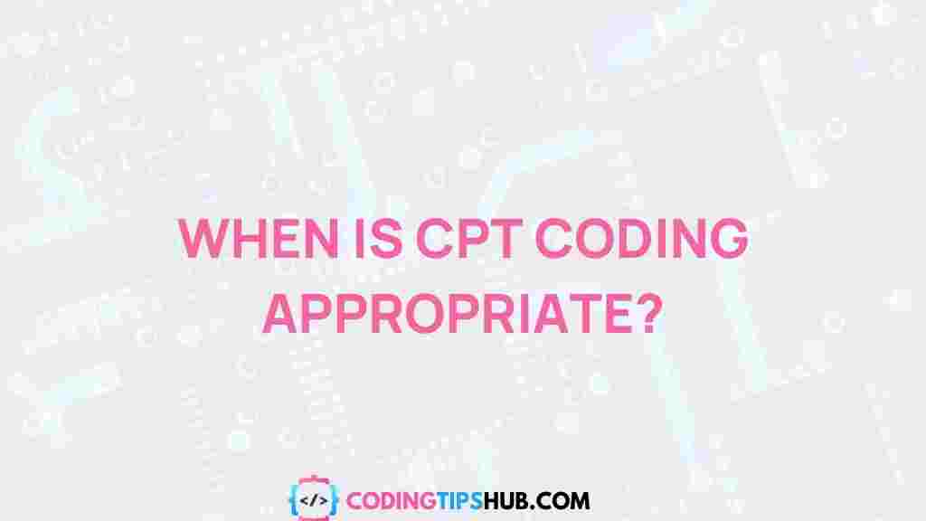 cpt-coding-relevance
