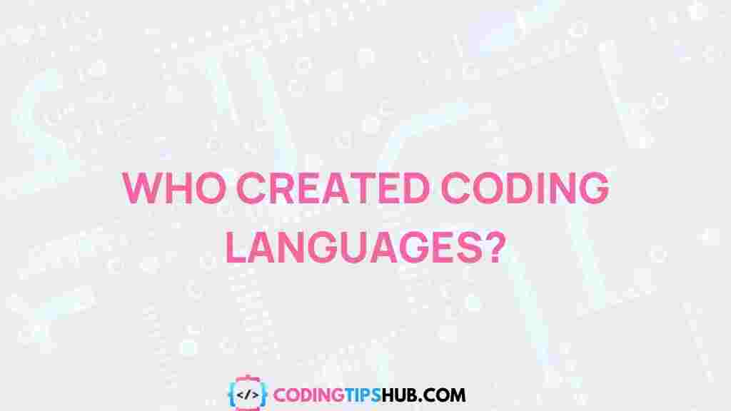 creators-of-coding-languages