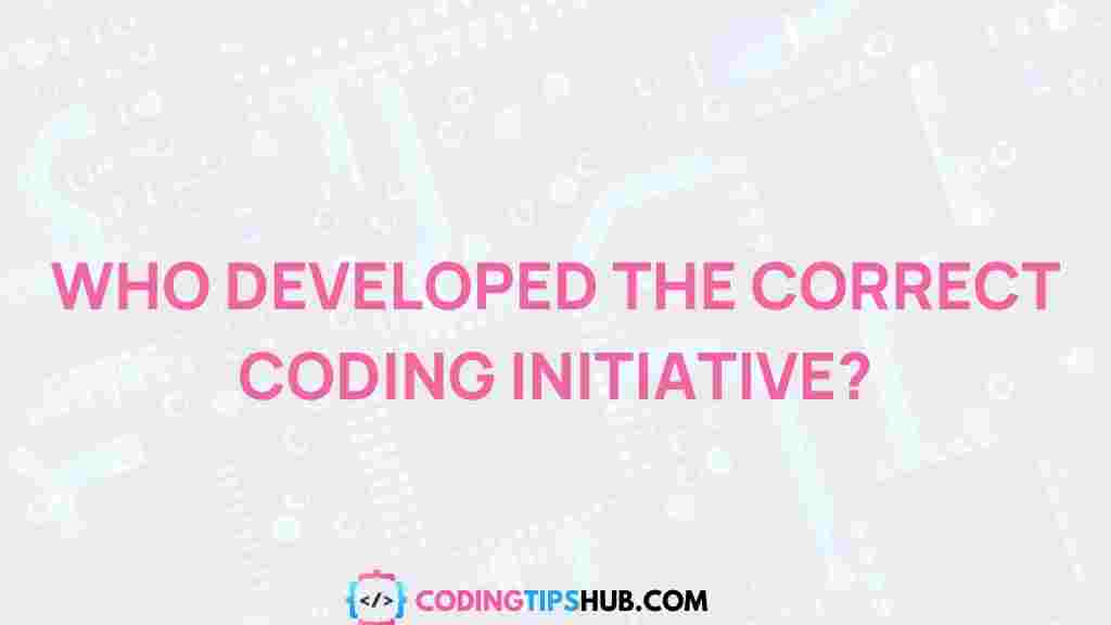 coding-initiative-unveiled